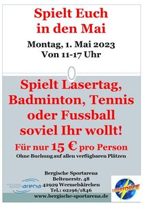 Spielt Euch in den Mai
